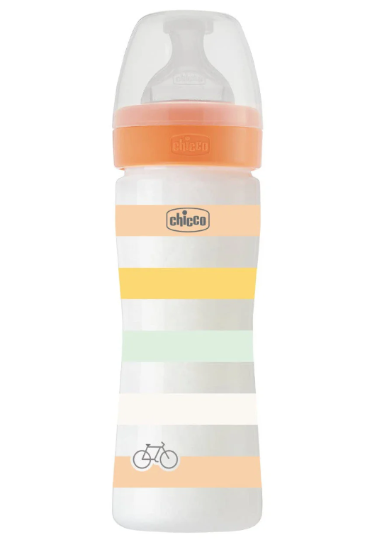 CHICCO - WELL BEING Πλαστικό Μπιμπερό ΘΣ 2m+ (Unisex) - 250ml